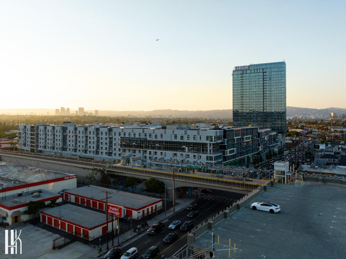 Cumulus District's Vox apartments unwrapped at La Cienega and Jefferson